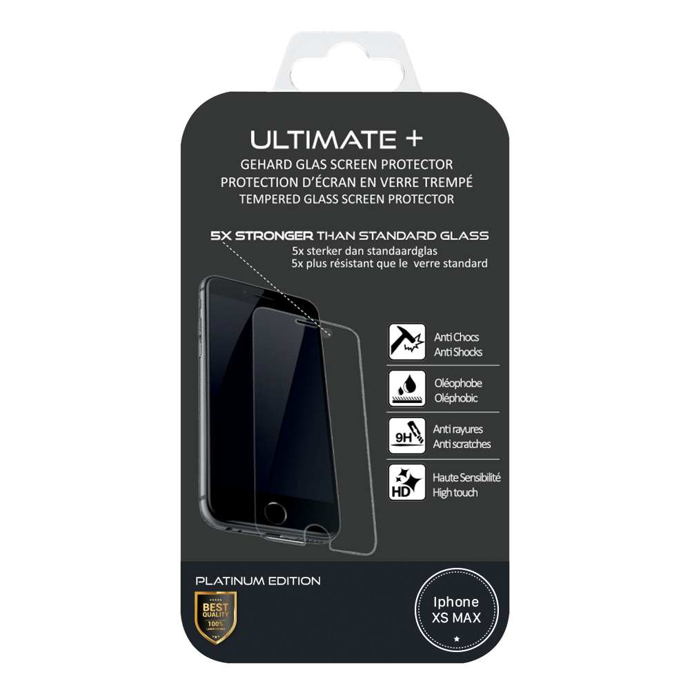 Verre De Protection Ultimate Pour Iphone Xs Max